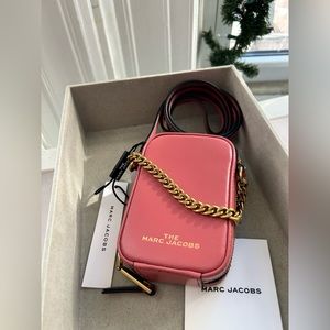 NWT Marc Jacobs Mini Vanity Pink Crossbody Mini Bag